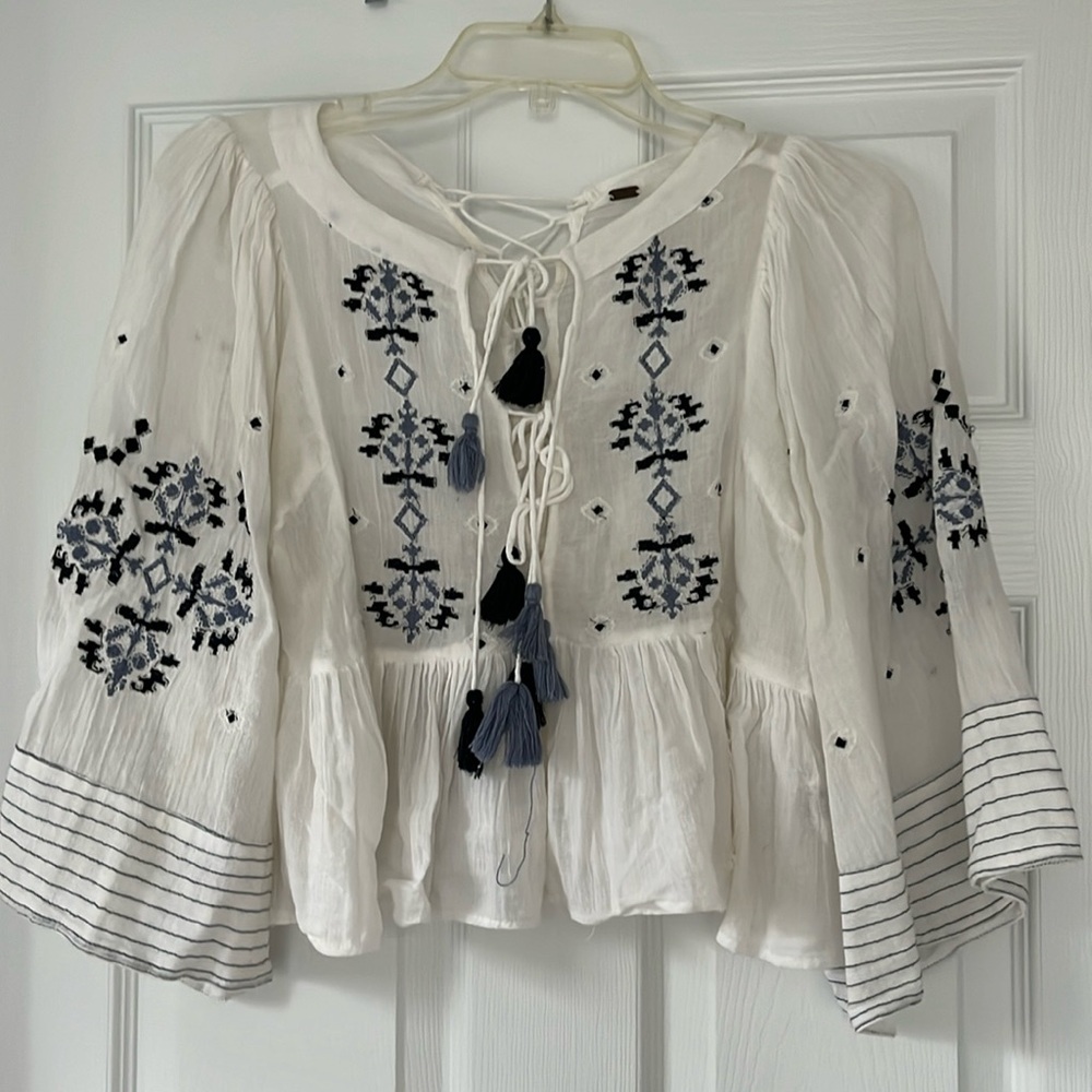 Free People boho shirt circa 2016
